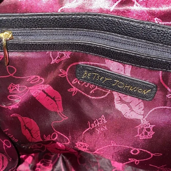 Betsey Johnson Emoji Patterned Backpack - Picture 13 of 14